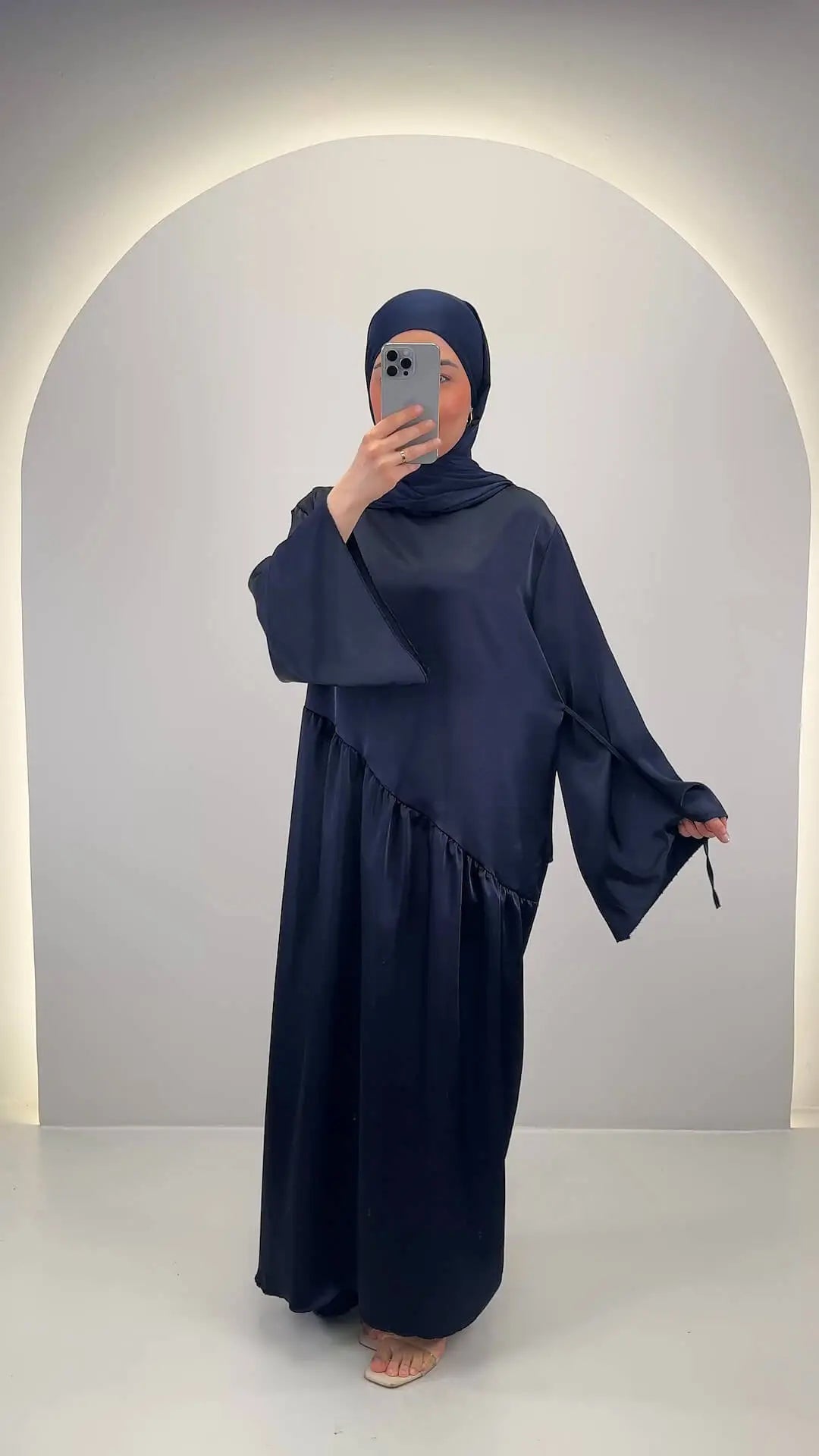 Meslia Abendkleid Dunkelblau