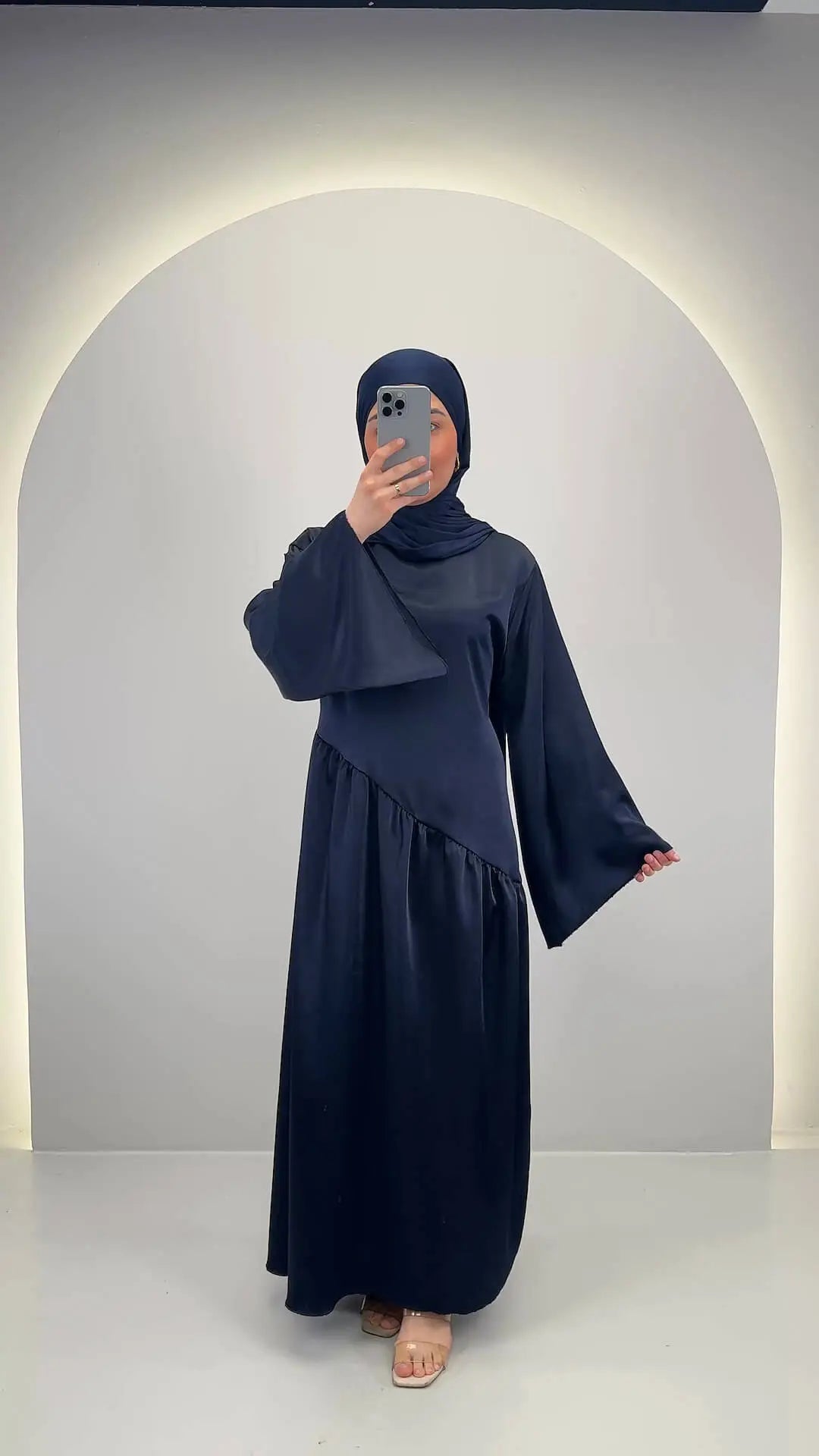 Meslia Abendkleid Dunkelblau