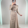 Efila Abendkleid Beige