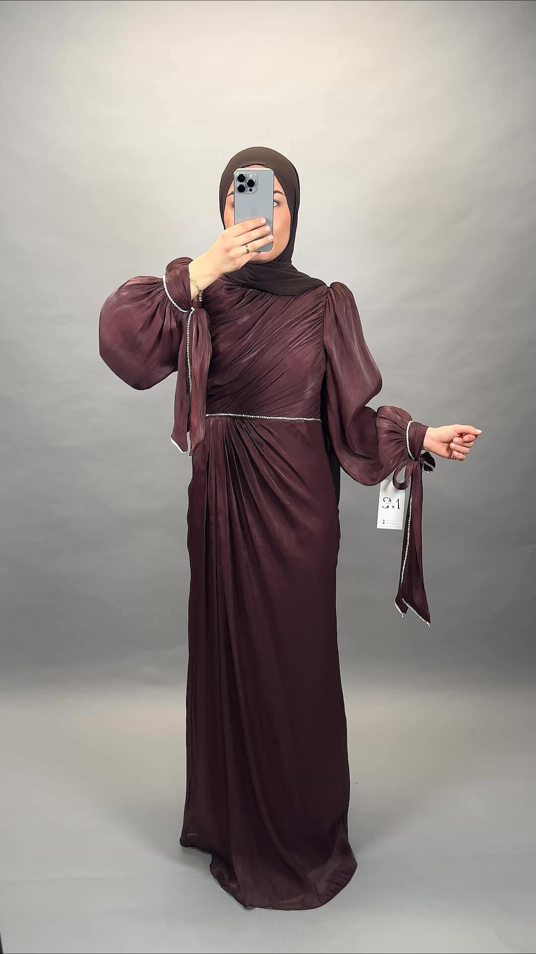 Abito da sera Finay marrone