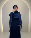 Gabi Abaya Blu scuro