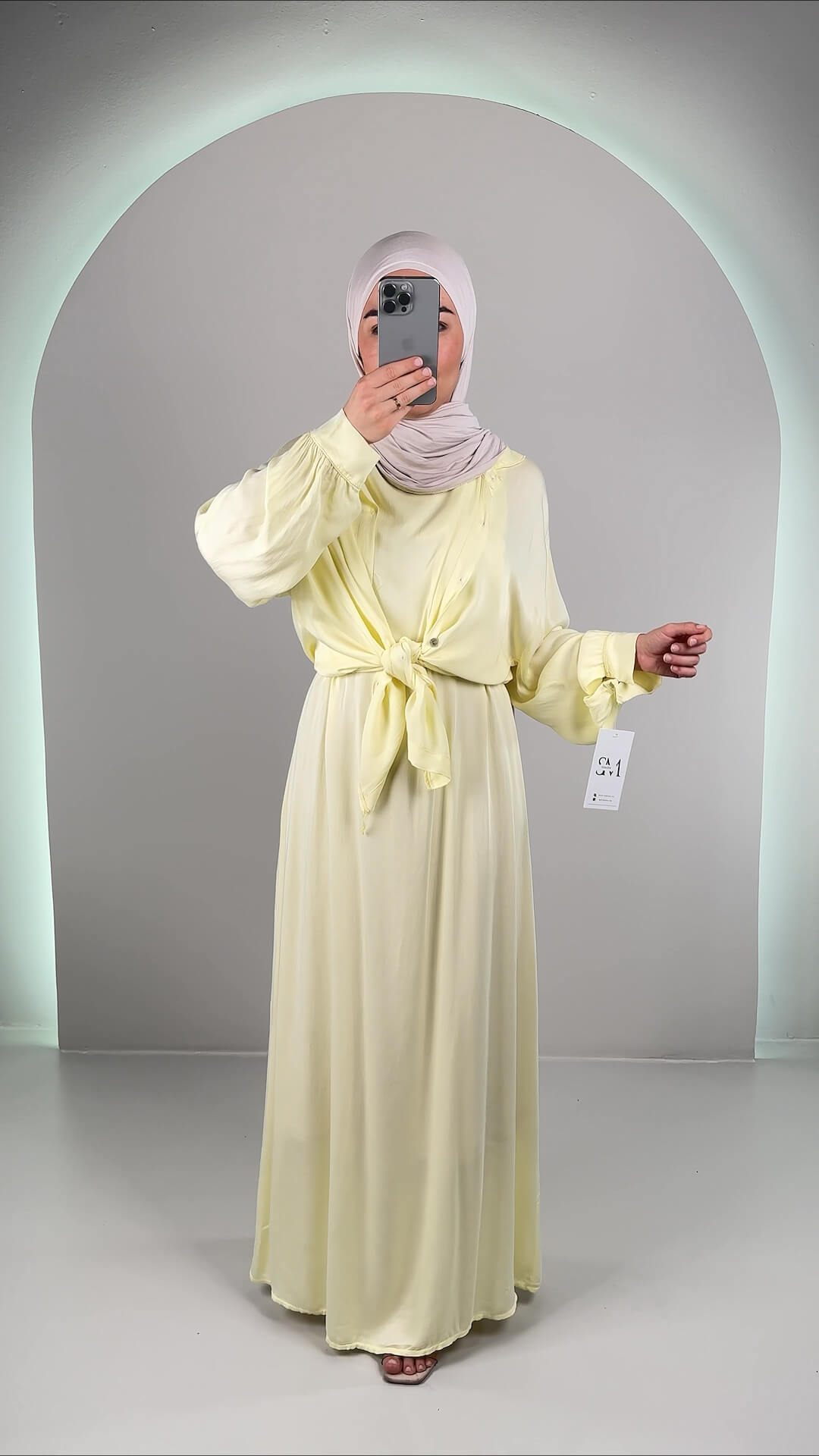 Fera Zweiteiler Kleid Gelb