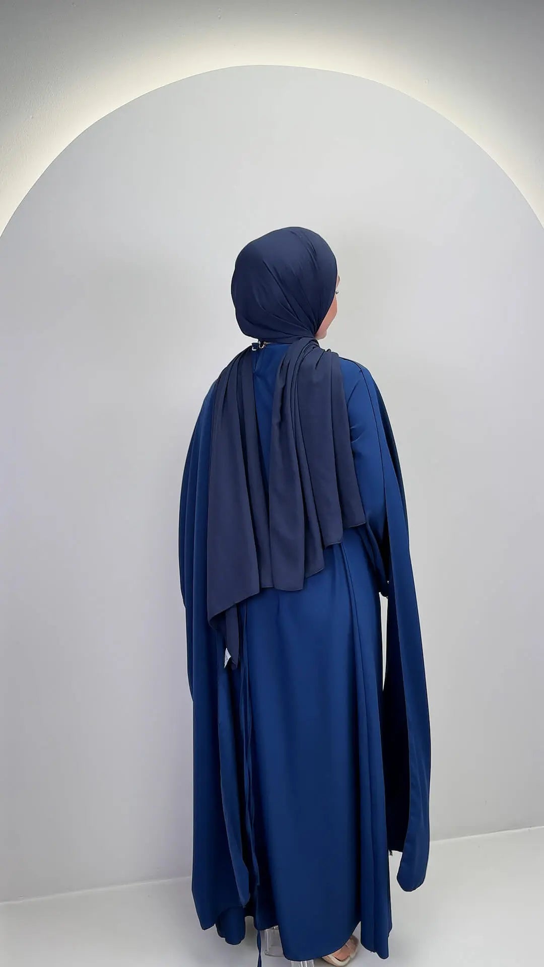 Vestito da sera Gizi blu scuro
