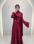 Ilka Evening dress Burgundy