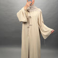 Ines Abaya 2-Teillig Beige