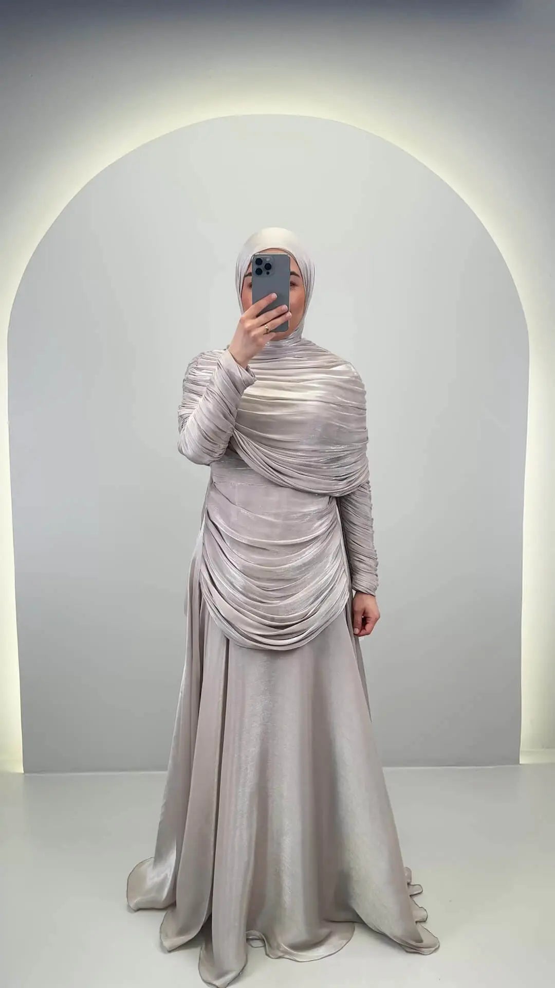 Liyan Abendkleid Beige