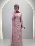 Abito da sera Mireya rosa