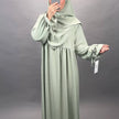 Mila Abaya Seti Khimar Mint ile