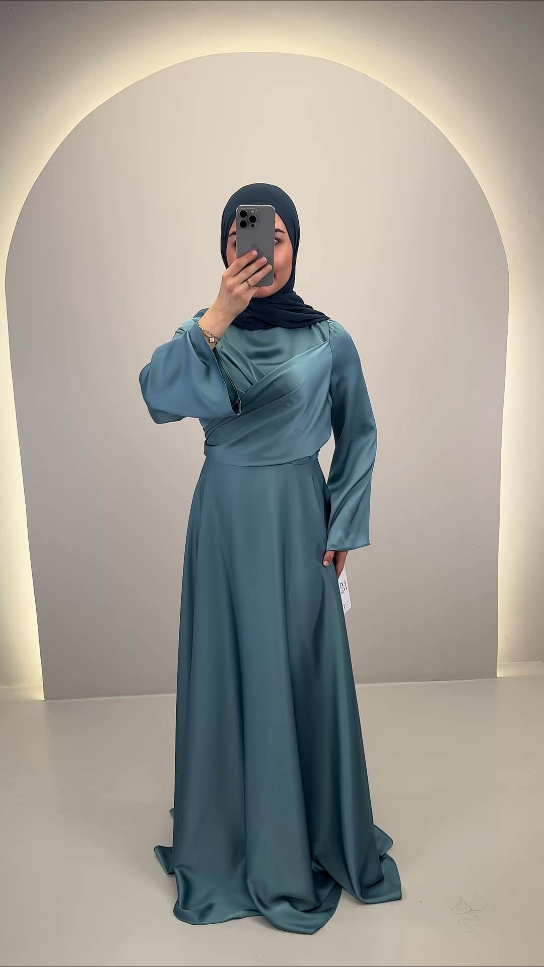 Kiraza Abendkleid Blau