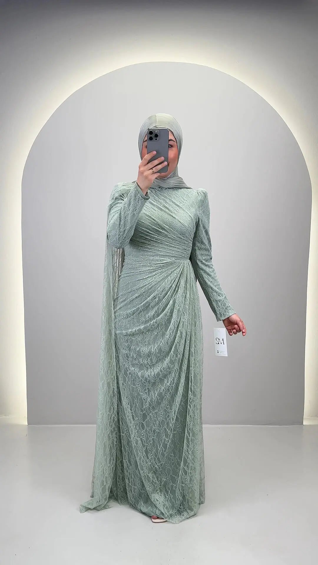 Abito da sera Mireya Mint
