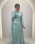 Velina Abito da sera menta