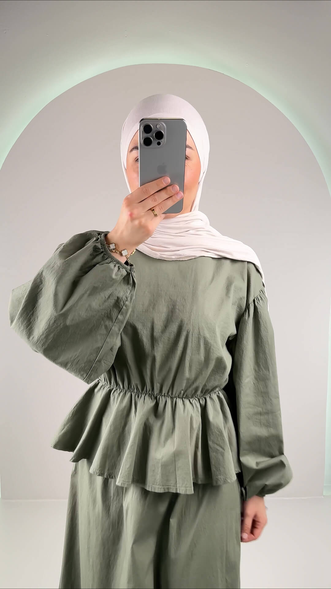 Mirza Zweiteiler Grün