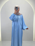 Simla Abaya Blu