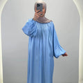Simla Abaya Blu