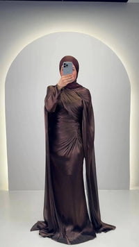 Emira Evening dress Brown