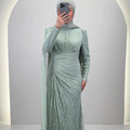 Vestito da sera Asell Mint