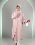 Top Yale Musselin Rosa