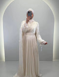 Oysu Abito da sera Beige 01