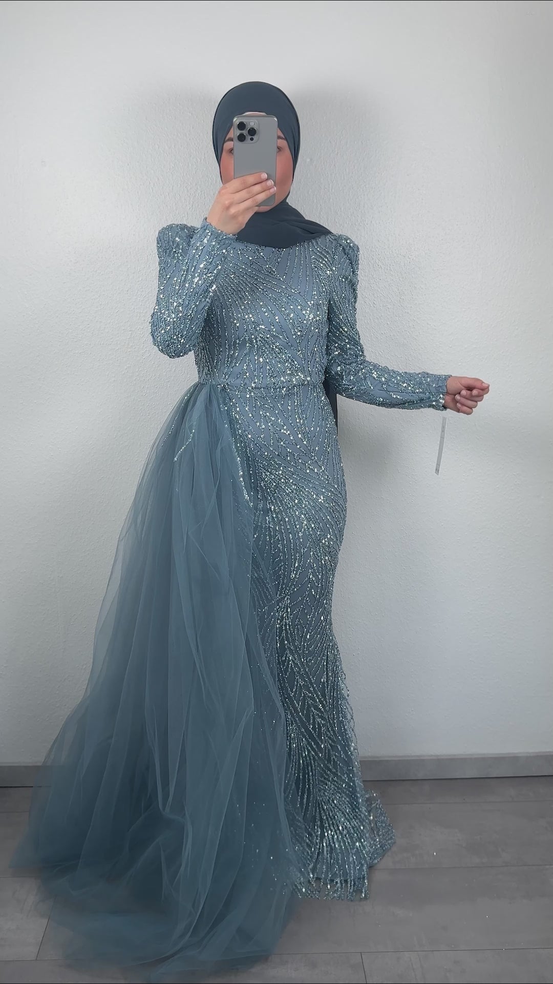 Masal evening dress blue