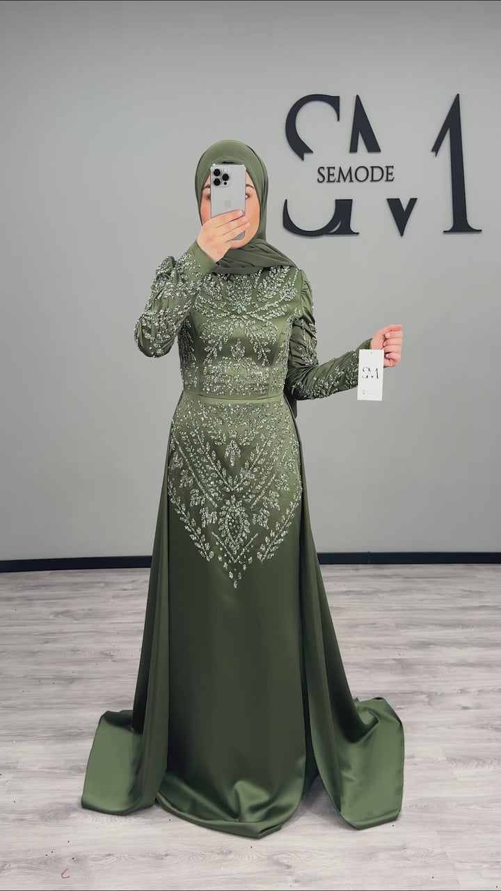 Ciara Abendkleid Grün
