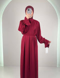 Riya Evening dress Burgundy