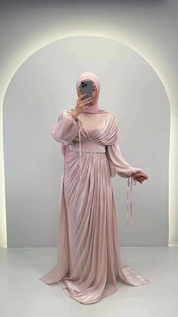Meslina Abito da sera Rosa