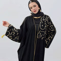 Hira Exclusive Abaya Set black