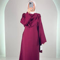 Celin Vestito Bordeaux