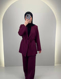 Esilya Outfit Bordeaux