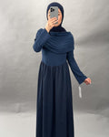 Yelena Kleid Dunkelblau